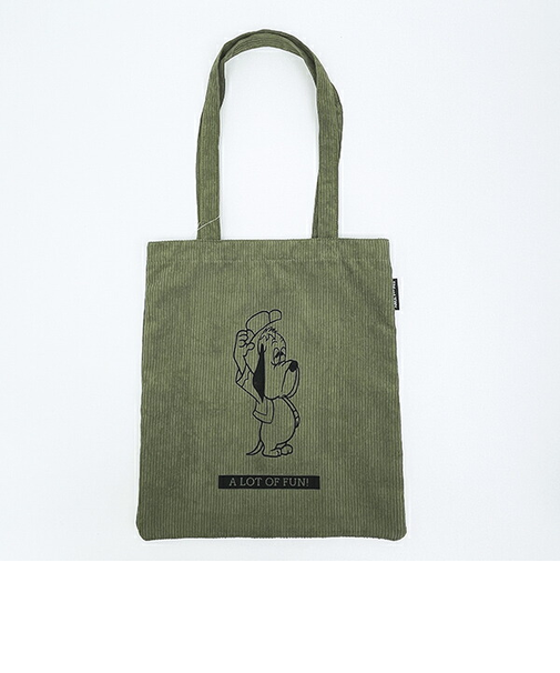 トムとジェリー (ドルーピー) フロッキー配色トートバッグ トムジェリ