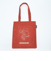 トムとジェリー (ペコスおじさん) フロッキー配色トートバッグ トムジェリ