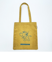 トムとジェリー (ジェリー) フロッキー配色トートバッグ トムジェリ