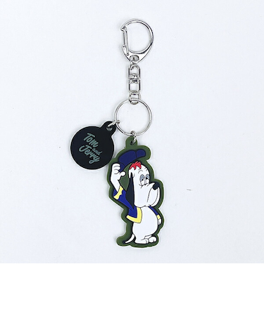 トムとジェリー (ドルーピー) 配色ラバーチャーム キーホルダー トムジェリ