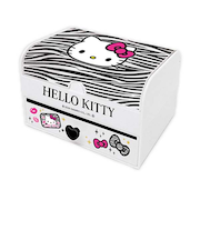 サンリオ ハローキティ ファンシー小物入れ ゼブラ 平成レトロ Sanrio