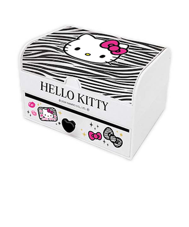 サンリオ ハローキティ ファンシー小物入れ ゼブラ 平成レトロ Sanrio