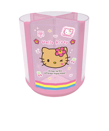 サンリオ 日焼け キティ 回るペンスタンド 平成レトロ Sanrio