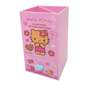 サンリオ 日焼け キティ スクエアペンスタンド 平成レトロ Sanrio