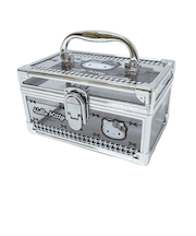 サンリオ ハローキティ バニティケース ブラック 平成レトロ Sanrio