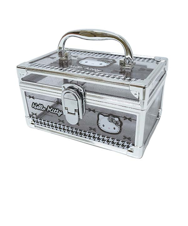 サンリオ ハローキティ バニティケース ブラック 平成レトロ Sanrio