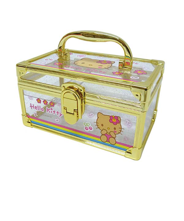 サンリオ 日焼け キティ バニティケース 平成レトロ Sanrio