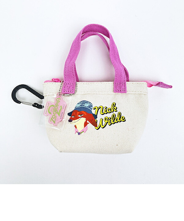 ディズニー ズートピア ニック・ワイルド カラビナ付きミニバッグポーチ Disney