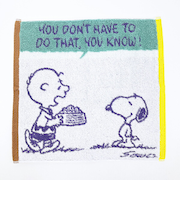 スヌーピー ウォッシュタオル Super time ホワイト ハンカチ 西川 日本製 SNOOPY