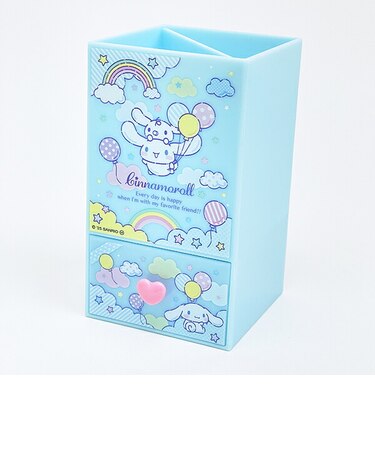 サンリオ シナモロール スクエアペンスタンド ペン立て シナモン Sanrio