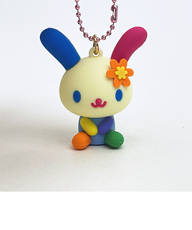 サンリオ ウサハナ PVCマスコット キーホルダー Sanrio