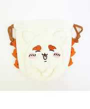 ちいかわ シーサー フェイス巾着 ポーチ