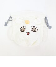 ちいかわ あのこ フェイス巾着 ポーチ