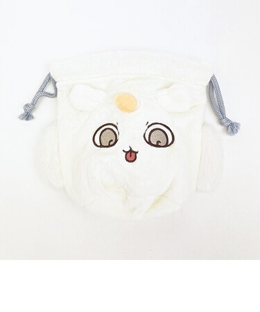 ちいかわ あのこ フェイス巾着 ポーチ