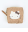 サンリオ ハローキティ カラビナ付きミニポーチ ナチュラルキルティング Sanrio