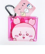 ちいかわ 古本屋 クリアマルチケース(SS) ポーチ