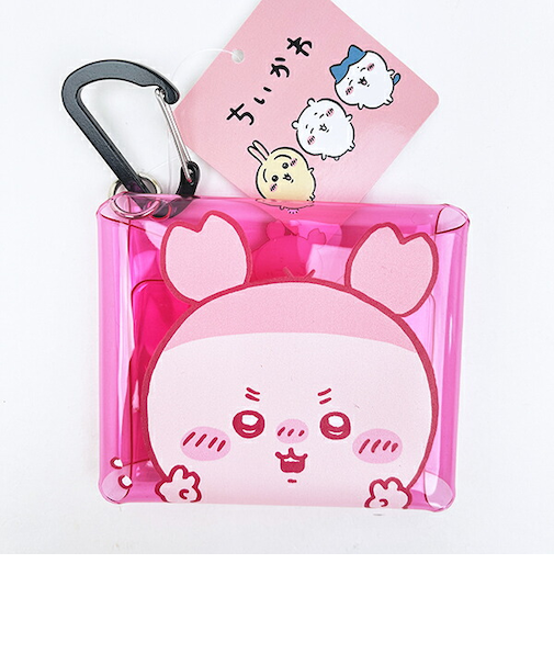 ちいかわ 古本屋 クリアマルチケース(SS) ポーチ
