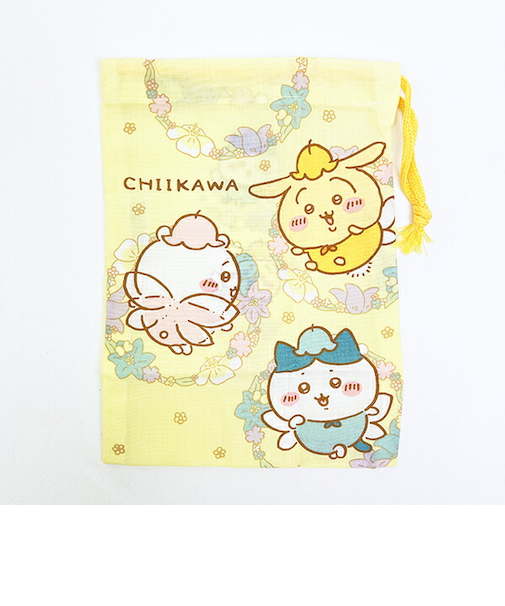 ちいかわ コップ巾着 フェアリーフラワー ランチ 日本製