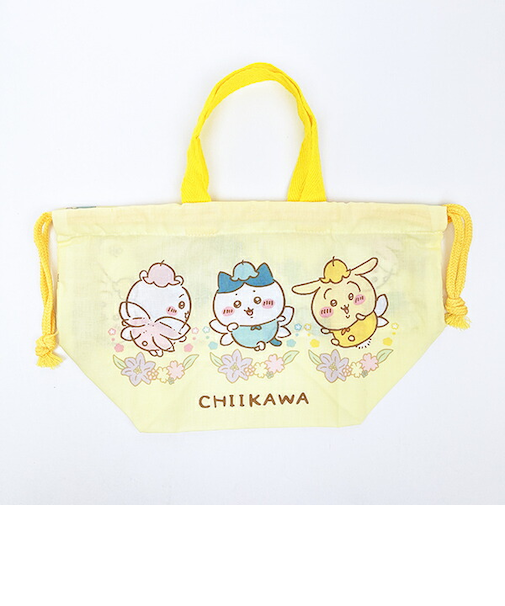 ちいかわ ランチ巾着 フェアリーフラワー 日本製