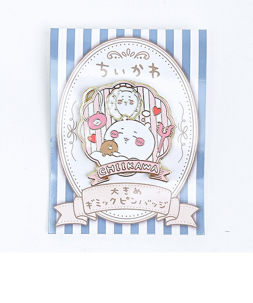 ちいかわ 大きめギミックピンバッジ