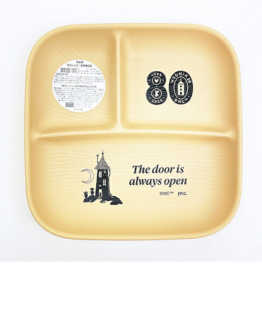 ムーミン 80周年アート スクエアワンプレート L 食器 MOOMIN