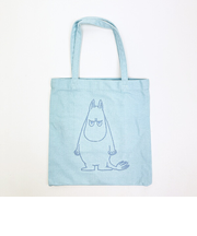 ムーミン 刺繍ミニトート バッグ ブルー MOOMIN