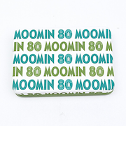 ムーミン 80周年アート アクセサリーケース グリーン MOOMIN