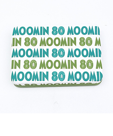 ムーミン 80周年アート アクセサリーケース グリーン MOOMIN