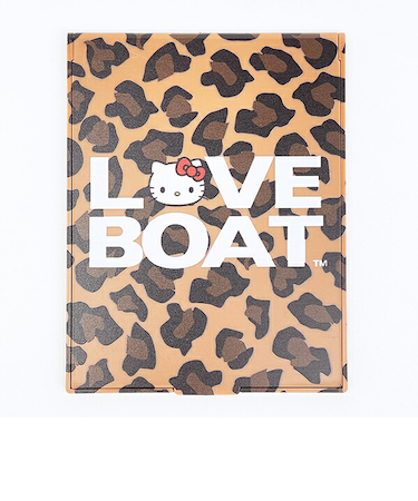 サンリオ ハローキティ × LOVEBOAT(ラブボート) ミラー (レオパード)