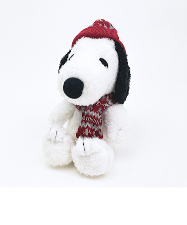 スヌーピー ニットキャップ ぬいぐるみ SNOOPY