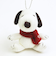 スヌーピー ニットマスコット マフラー ぬいぐるみ SNOOPY