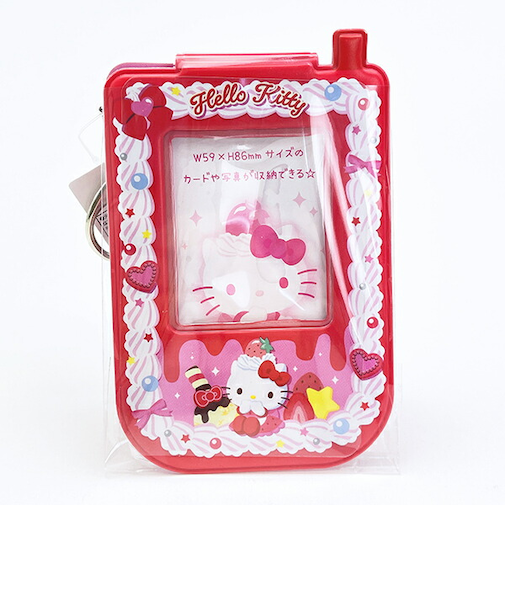 サンリオ ハローキティ Ｙ2Ｋホイップ パスケース 定期入れ ICカードケース レッド sanrio