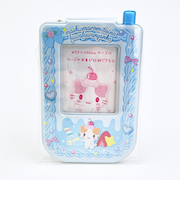 サンリオ マシュマロみたいなふわふわにゃんこ Ｙ2Ｋホイップ パスケース 定期入れ ICカードケース ライトブルー sanrio