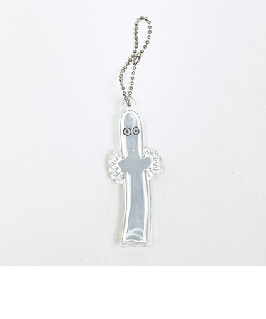 ムーミン ニョロニョロ リフレクターラバーキーホルダー MOOMIN