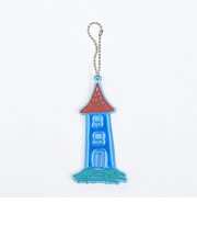 ムーミン ムーミンやしき リフレクターラバーキーホルダー MOOMIN