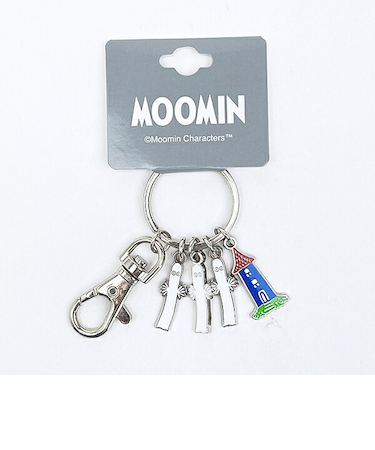 ムーミン ニョロニョロ  4連タイニーチャーム キーホルダー MOOMIN