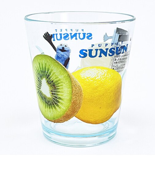 パペットスンスン ドットタンブラー フルーツ コップ