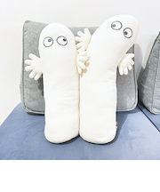 ムーミン ニョロニョロ モチハグ抱きまくら(L) ぬいぐるみ MOOMIN