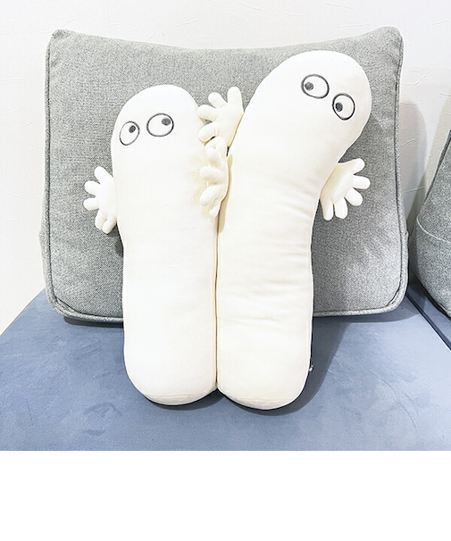 ムーミン ニョロニョロ モチハグ抱きまくら(M) ぬいぐるみ MOOMIN
