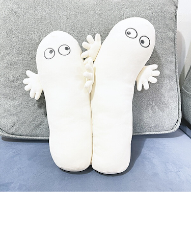 ムーミン ニョロニョロ モチハグ抱きまくら(S) ぬいぐるみ MOOMIN