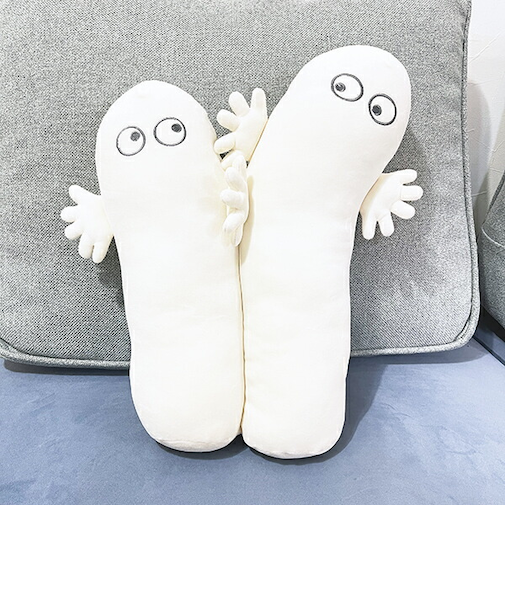 ムーミン ニョロニョロ モチハグ抱きまくら(S) ぬいぐるみ MOOMIN
