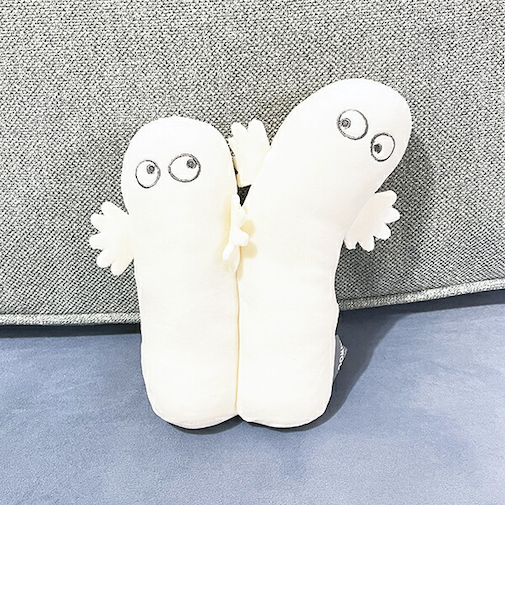 ムーミン ニョロニョロ モチハグにぎにぎクッション ぬいぐるみ MOOMIN