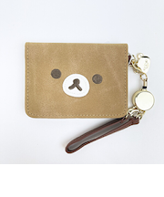 リラックマ フェイス パスケース  定期入れ