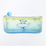 ポケットモンスター ピカチュウ メッシュスリムポーチ グラデーション ペンケース ブルー ポケモン