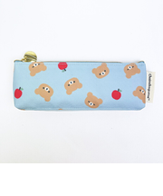 リラックマ チャイロイコグマ ベーシック フェイス スリムポーチ