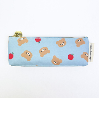 リラックマ チャイロイコグマ ベーシック フェイス スリムポーチ