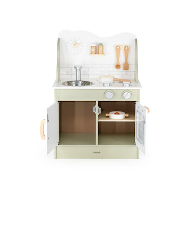 DADWAY(ダッドウェイ) おままごとキッチン(フォレストグリーン) ごっこ遊び おもちゃ ベビー キッズ