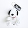 スヌーピー 『M』 座り イニシャルマスコット ぬいぐるみ SNOOPY