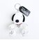 スヌーピー 『N』 座り イニシャルマスコット ぬいぐるみ SNOOPY