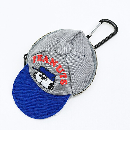 スヌーピー キャップポーチ ツートーン SNOOPY